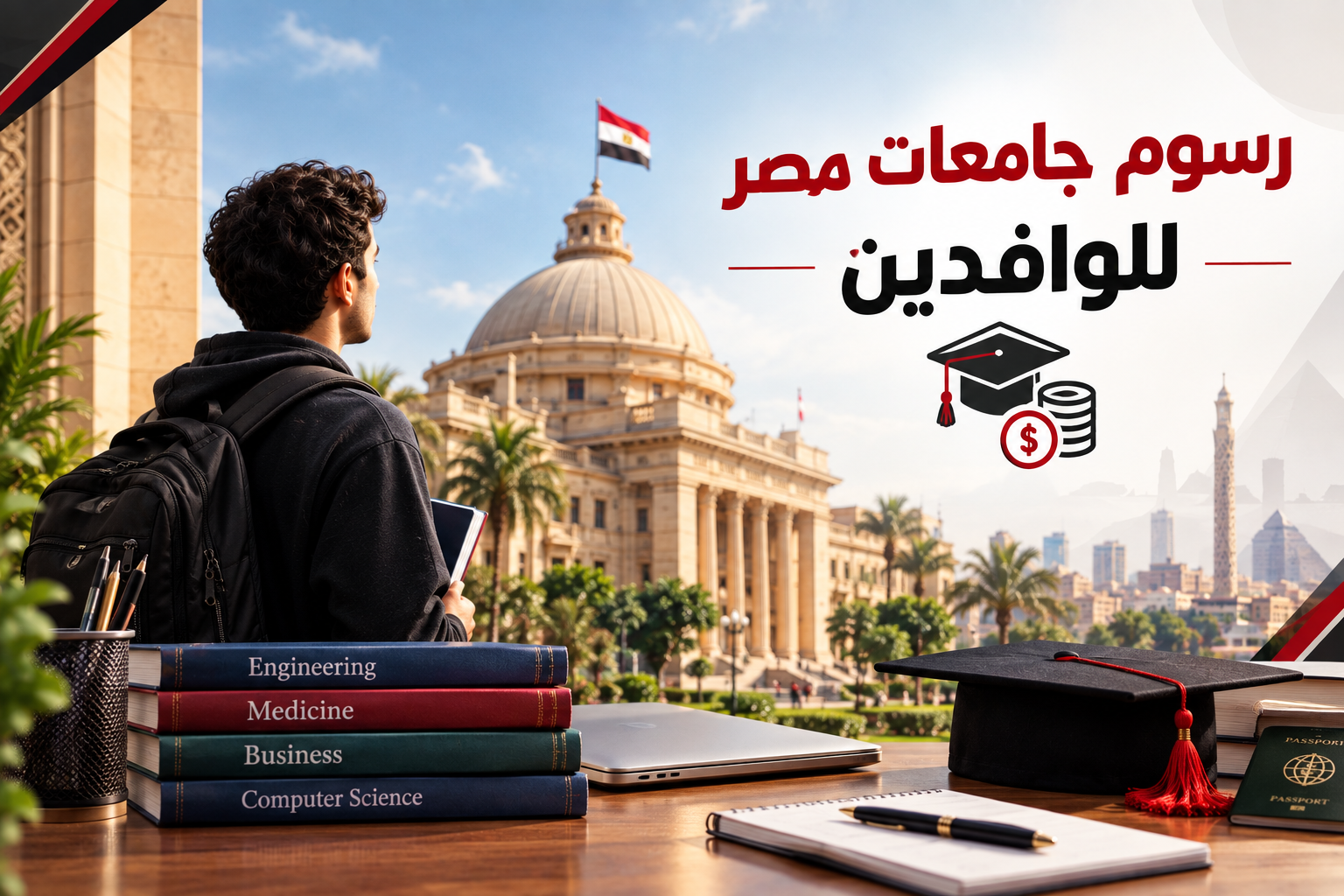 رسوم جامعات مصر للوافدين