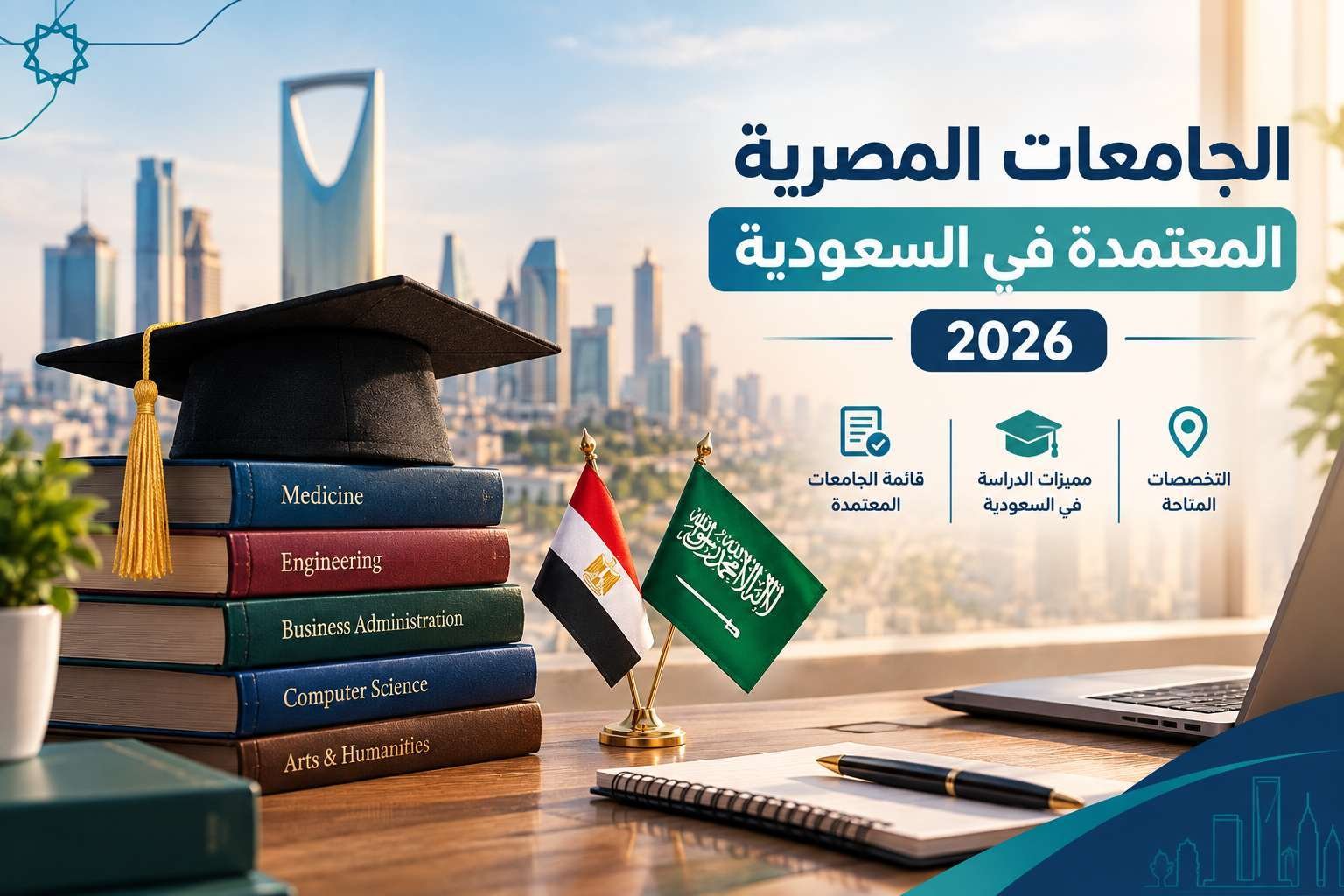 الجامعات المصرية المعتمدة في السعودية 2026