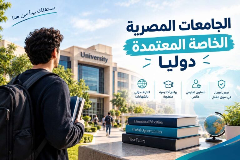 الجامعات المصرية الخاصة المعتمدة دوليا