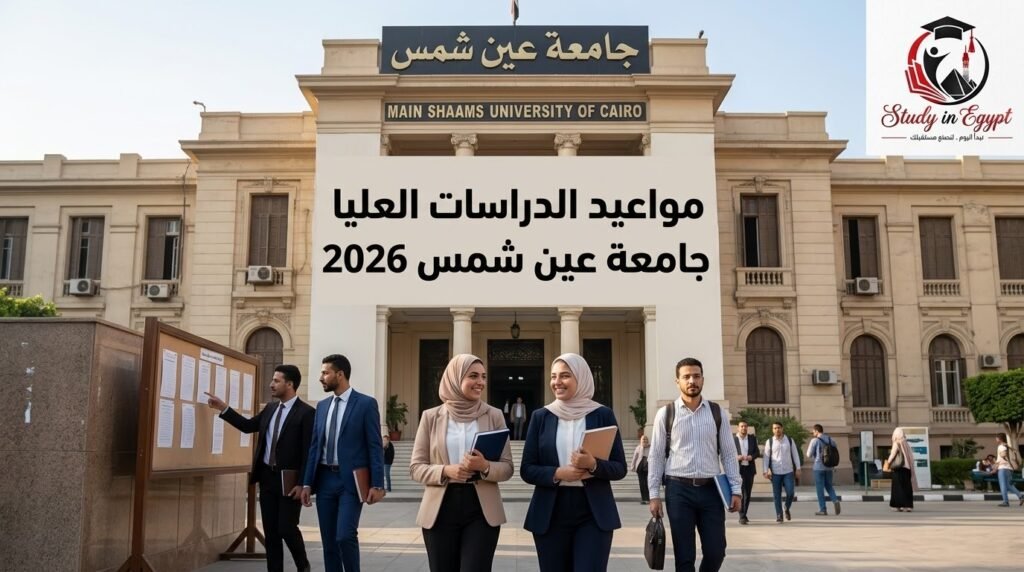 مواعيد الدراسات العليا جامعة عين شمس 2026