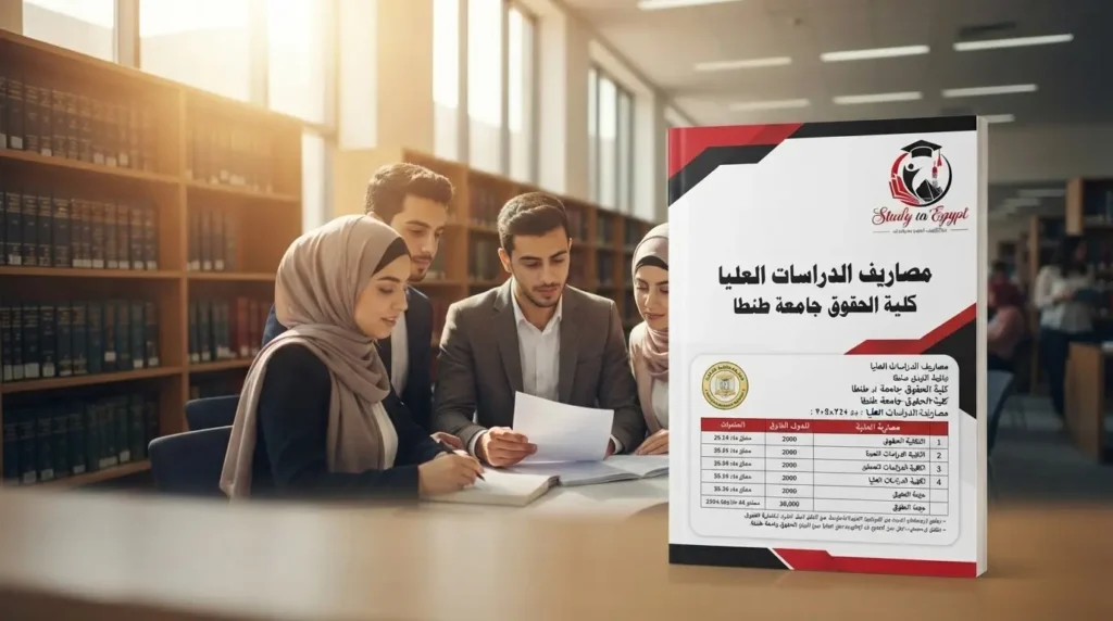 مصاريف الدراسات العليا كلية الحقوق جامعة طنطا